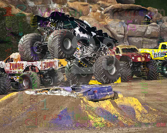 2014-01-25 MONSTER JAM® @ Anaheim #2 Angel Stadium