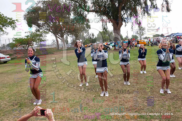 2014 Madison High Cheer Squad at Clairemont Family Day