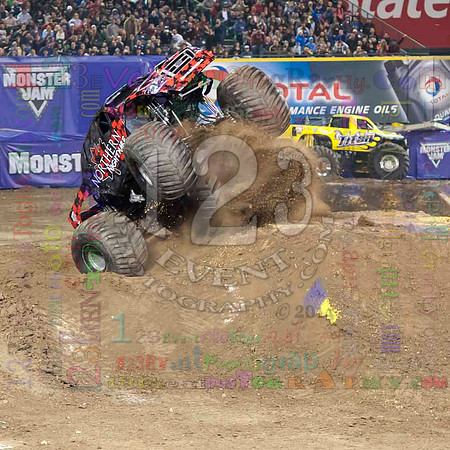 2014-01-25 MONSTER JAM® @ Anaheim #2 Angel Stadium