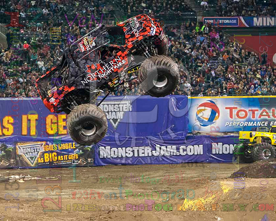 2014-01-25 MONSTER JAM® @ Anaheim #2 Angel Stadium