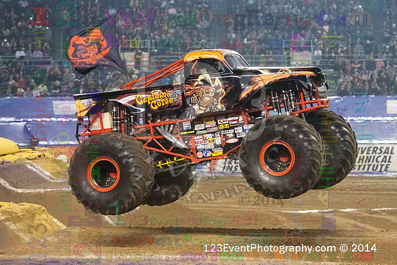2014-01-18 MONSTER JAM® @ Qualcomm Stadium