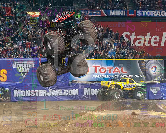 2014-01-25 MONSTER JAM® @ Anaheim #2 Angel Stadium