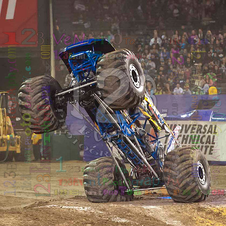 2014-01-25 MONSTER JAM® @ Anaheim #2 Angel Stadium