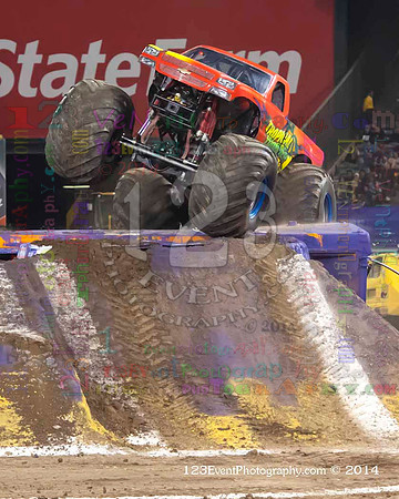 2014-02-08 MONSTER JAM® @ Anaheim #3 Angel Stadium