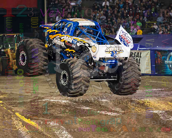 2014-01-25 MONSTER JAM® @ Anaheim #2 Angel Stadium
