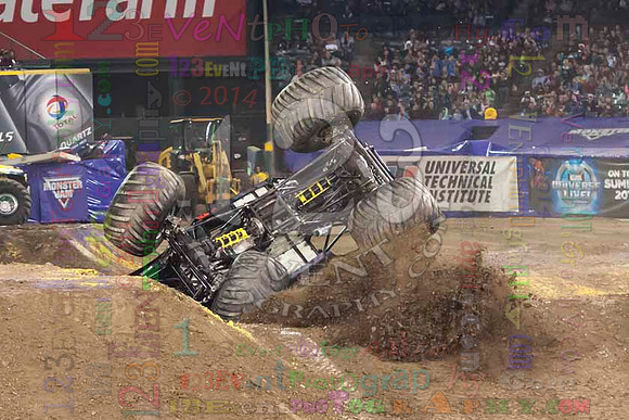 2014-01-25 MONSTER JAM® @ Anaheim #2 Angel Stadium