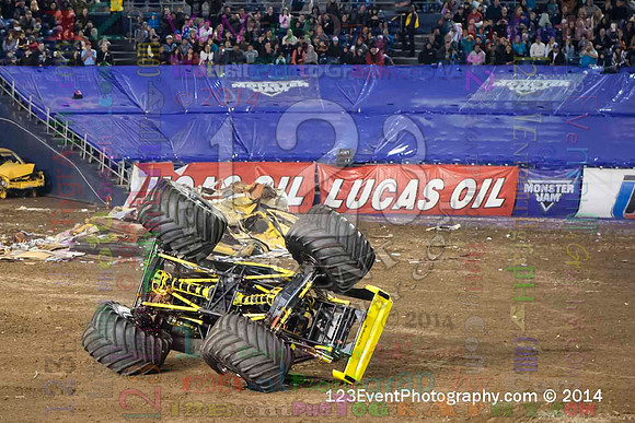 2014-01-18 MONSTER JAM® @ Qualcomm Stadium
