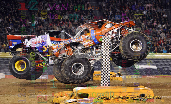 Brutus driven by Chris Bergeron vs. Superman driven by Chad Fortune