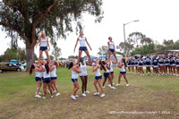 2014 Madison High Cheer Squad at Clairemont Family Day
