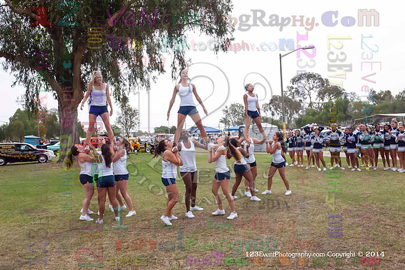 2014 Madison High Cheer Squad at Clairemont Family Day