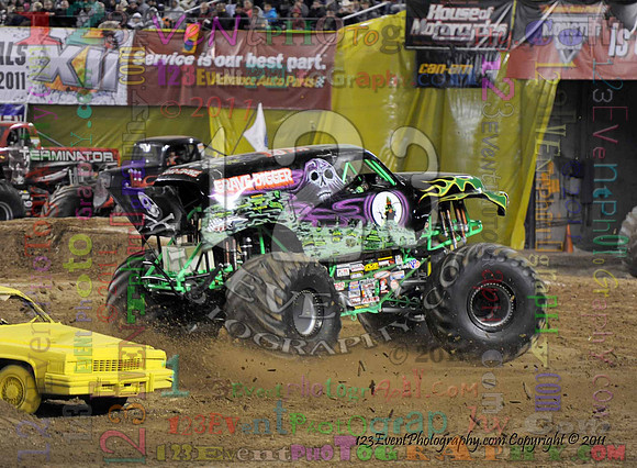 Grave Digger® driven by Chad Tingler