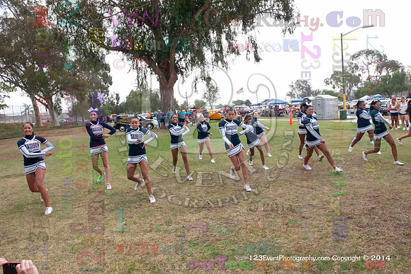 2014 Madison High Cheer Squad at Clairemont Family Day