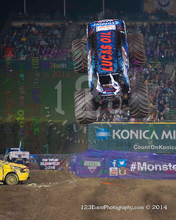 2014-02-08 MONSTER JAM® @ Anaheim #3 Angel Stadium