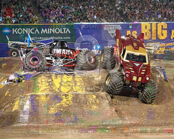 2014-01-25 MONSTER JAM® @ Anaheim #2 Angel Stadium