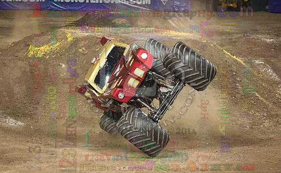 2014-01-25 MONSTER JAM® @ Anaheim #2 Angel Stadium