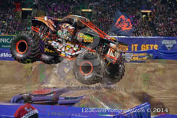 2014-02-08 MONSTER JAM® @ Anaheim #3 Angel Stadium