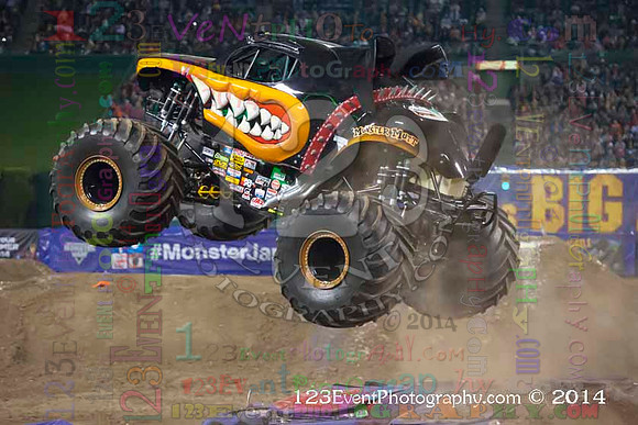 2014-02-08 MONSTER JAM® @ Anaheim #3 Angel Stadium