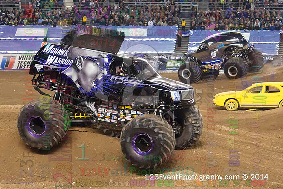 2014-01-18 MONSTER JAM® @ Qualcomm Stadium
