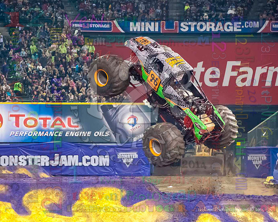 2014-01-11 MONSTER JAM® @ Anaheim Angel Stadium