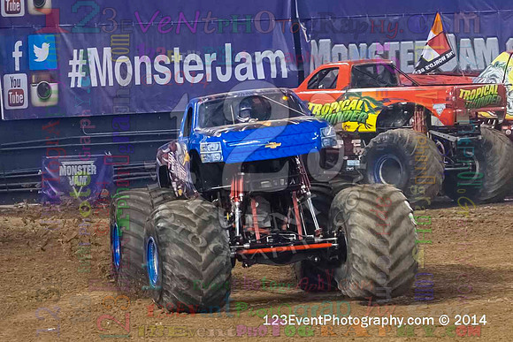 2014-01-18 MONSTER JAM® @ Qualcomm Stadium
