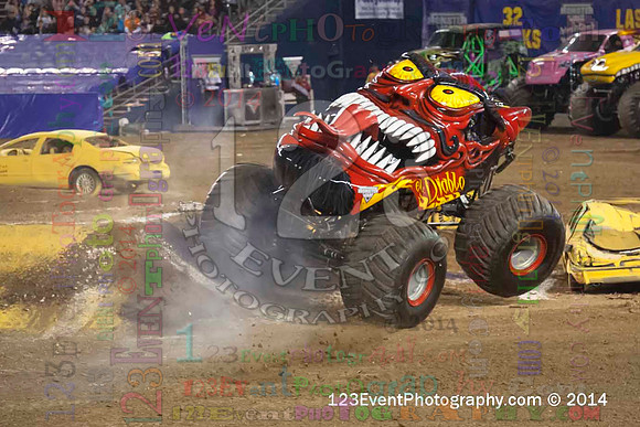 2014-01-18 MONSTER JAM® @ Qualcomm Stadium