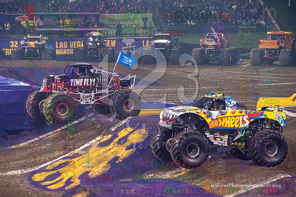 2014-01-11 MONSTER JAM® @ Anaheim Angel Stadium