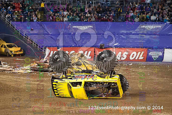 2014-01-18 MONSTER JAM® @ Qualcomm Stadium