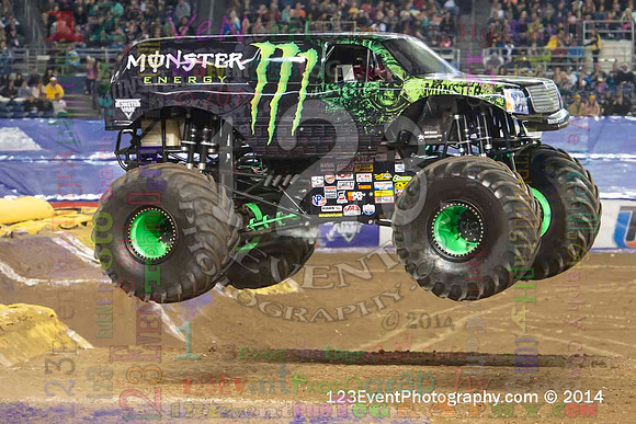 2014-01-18 MONSTER JAM® @ Qualcomm Stadium