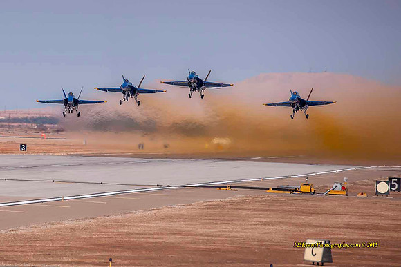2015 Blue Angels At NAF El Centro