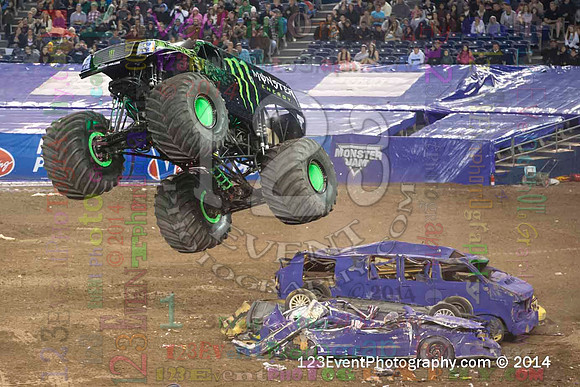 2014-01-18 MONSTER JAM® @ Qualcomm Stadium