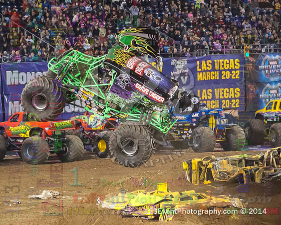 2014-01-18 MONSTER JAM® @ Qualcomm Stadium