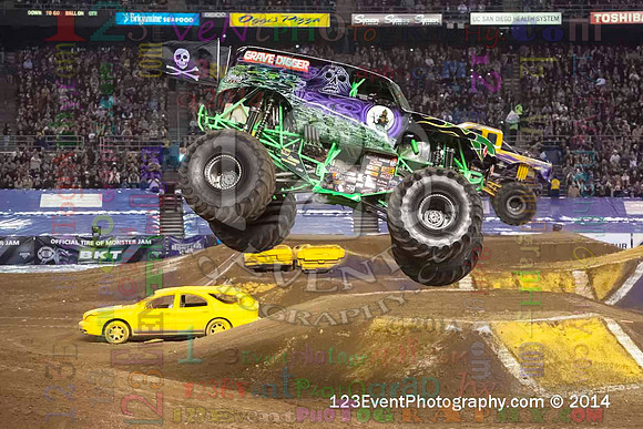2014-01-18 MONSTER JAM® @ Qualcomm Stadium
