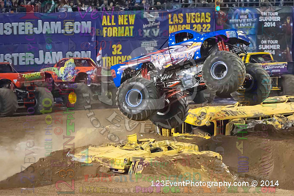 2014-01-18 MONSTER JAM® @ Qualcomm Stadium
