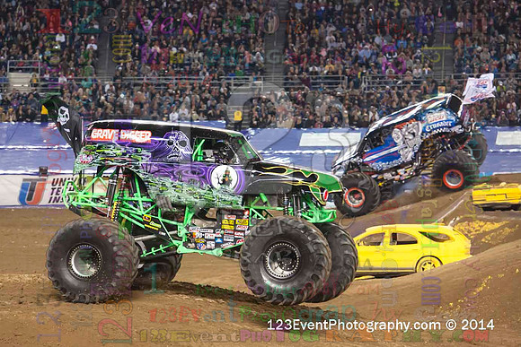 2014-01-18 MONSTER JAM® @ Qualcomm Stadium