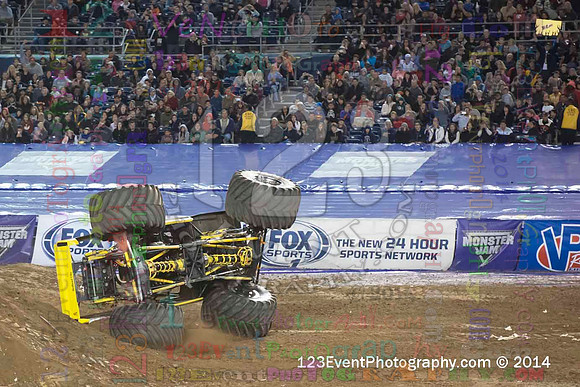 2014-01-18 MONSTER JAM® @ Qualcomm Stadium