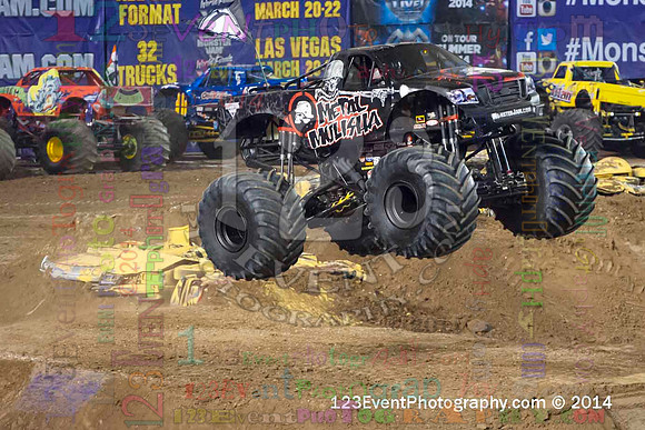 2014-01-18 MONSTER JAM® @ Qualcomm Stadium