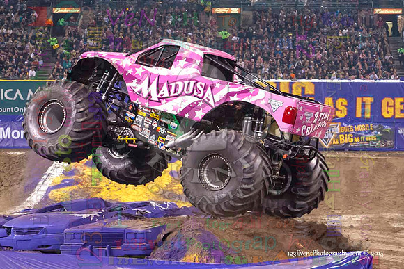 2014-01-11 MONSTER JAM® @ Anaheim Angel Stadium