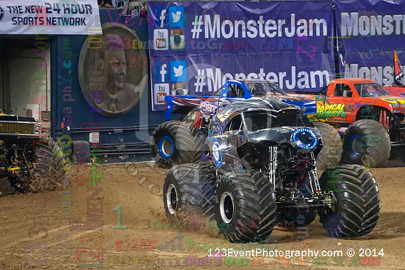 2014-01-18 MONSTER JAM® @ Qualcomm Stadium