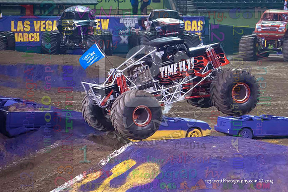 2014-01-11 MONSTER JAM® @ Anaheim Angel Stadium