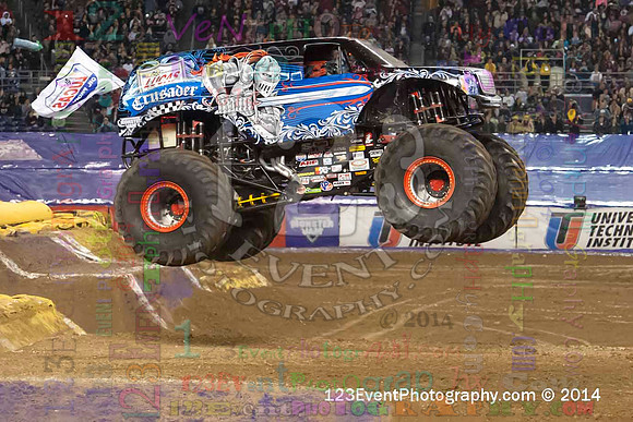 2014-01-18 MONSTER JAM® @ Qualcomm Stadium