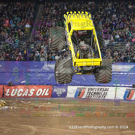 2014-01-18 MONSTER JAM® @ Qualcomm Stadium