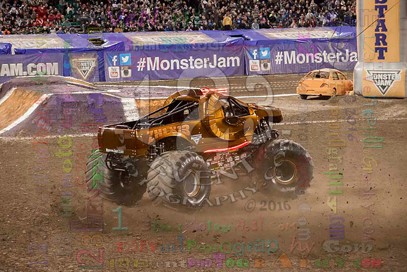 2016-01-30 MONSTER JAM® @ Angel Stadium Anaheim #2
