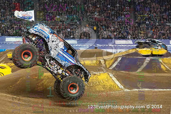 2014-01-18 MONSTER JAM® @ Qualcomm Stadium