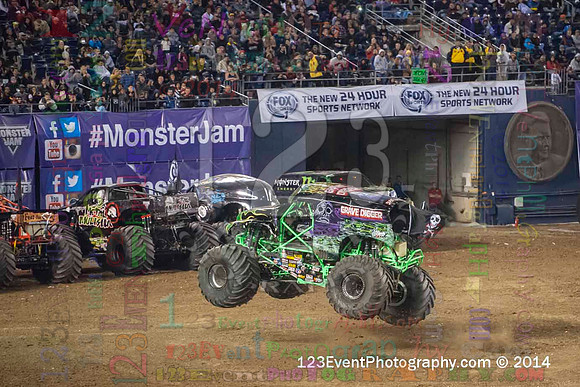2014-01-18 MONSTER JAM® @ Qualcomm Stadium