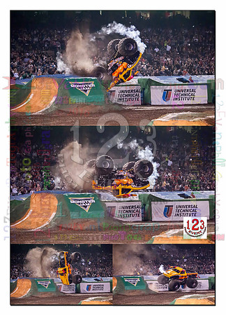 2016-02-13 MONSTER JAM® @ Angel Stadium Anaheim #3