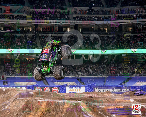 2016-02-06 MONSTER JAM® @ PETCO PARK San Diego #2