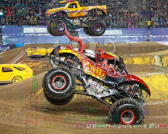 2014-01-18 MONSTER JAM® @ Qualcomm Stadium
