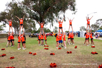 2014 Clairemont High Cheer Squad at Clairemont Family Day
