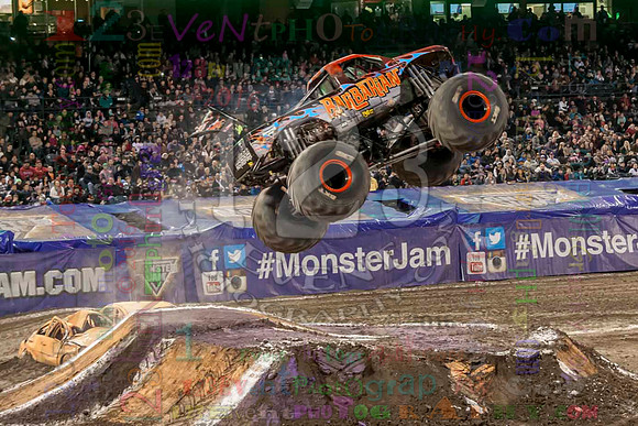 2016-01-30 MONSTER JAM® @ Angel Stadium Anaheim #2