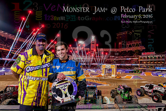 2016-02-06 MONSTER JAM® @ PETCO PARK San Diego #2